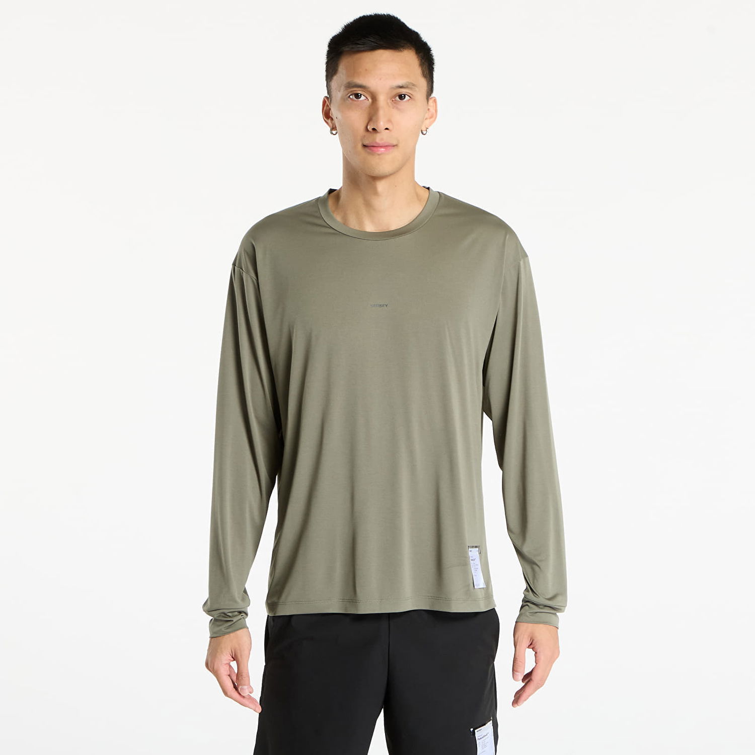 T-shirt Satisfy Satisfy Auralite Long Tee Grøn | 11001-DO-SA, 0