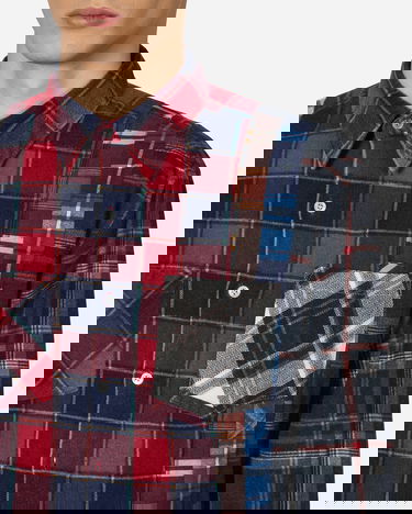 Skjorte Needles 7 Cuts Flannel Shirt Flerfarvet | MR346 1, 5
