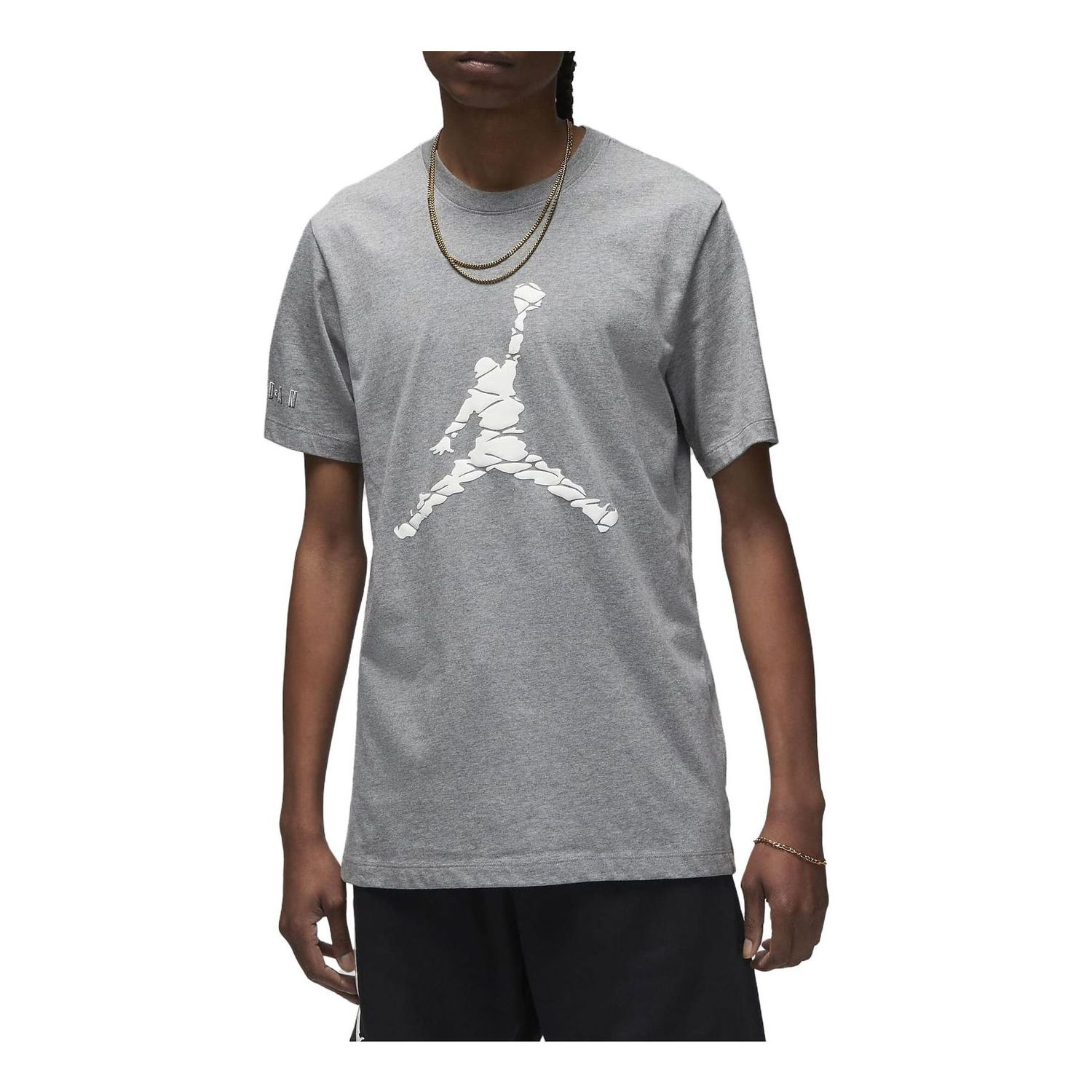 T-shirt Jordan Essential Crew Graphic Short Sleeve T-Shirt Grå | DX9582-091, 0