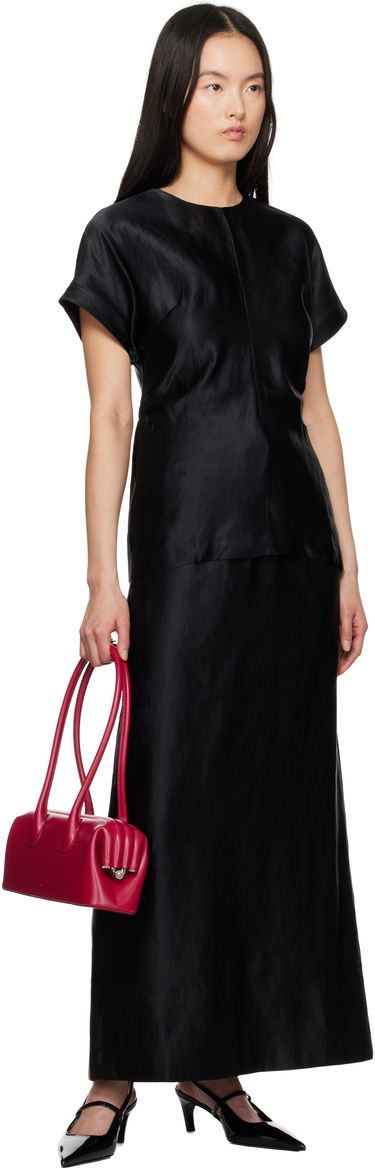 Nederdel Loulou de Saison Loulou de Saison Liam Maxi Skirt Sort | LIAM, 3