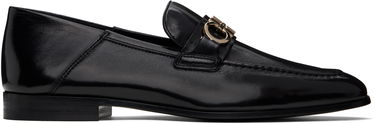 Sneakers og sko FERRAGAMO Salvatore Ferragamo Hybrid Gancini Ornament Loafers Sort | 778971, 0