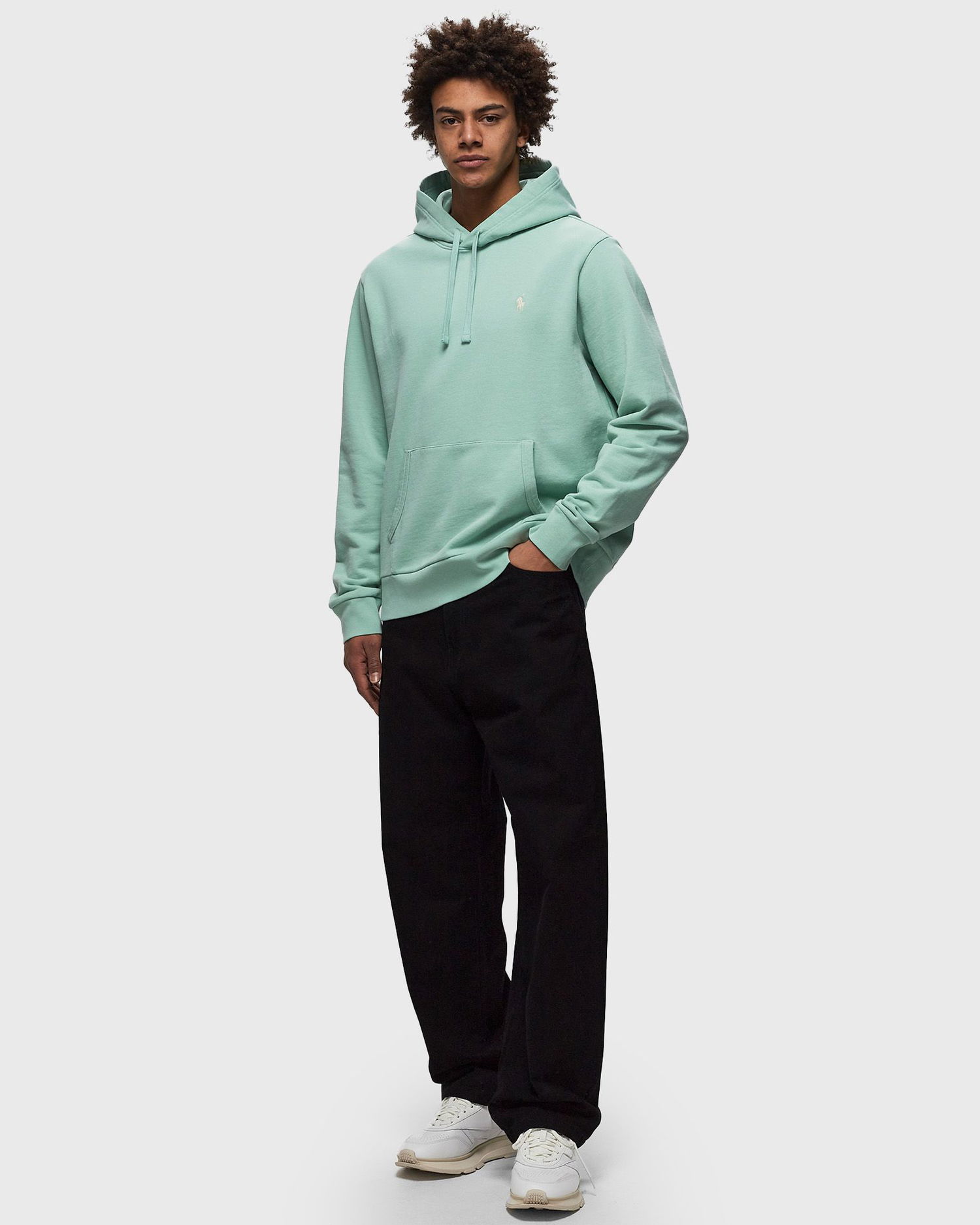 Sweatshirt Polo by Ralph Lauren LSPOHOODM2-LONG SLEEVE-SWEATSHIRT Grøn | 710916690012, 1