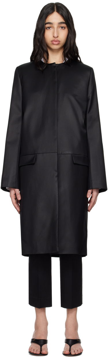 Frakker TOTEME TOTEME Chintz Coat Sort | 252-WRO0208-FB0390, 0