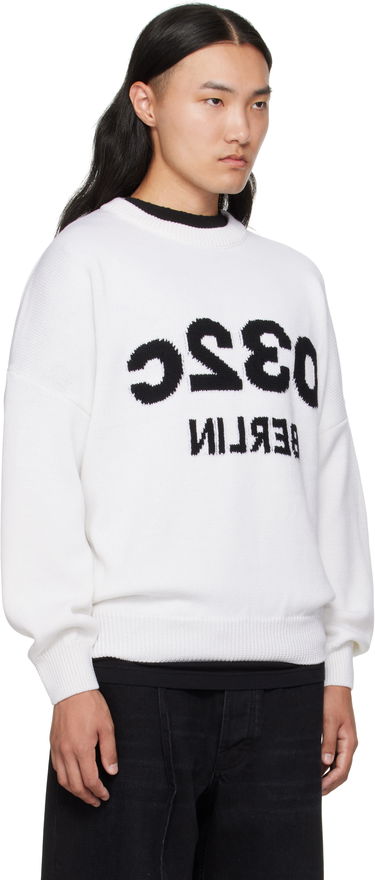 Sweater 032C 032c Selfie Sweater Hvid | F25-URK-1511-100, 1