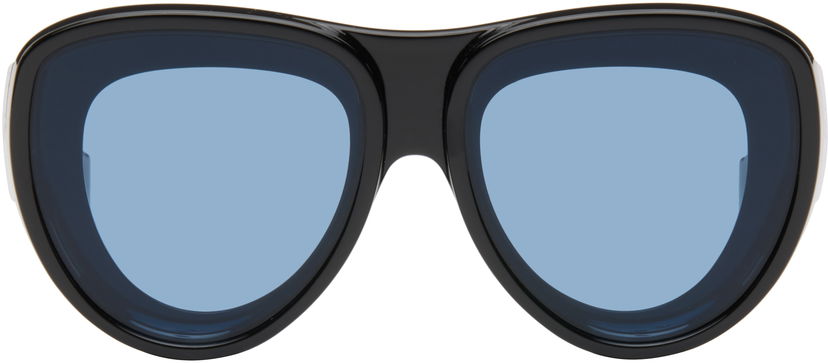 Solbriller Loewe Loewe Aviator Sunglasses Sort | LW40170UW6101V 192337236082