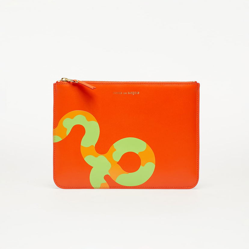 Tegnebog Comme des Garçons Ruby Eyes Wallet Orange Rød | SA5100RE