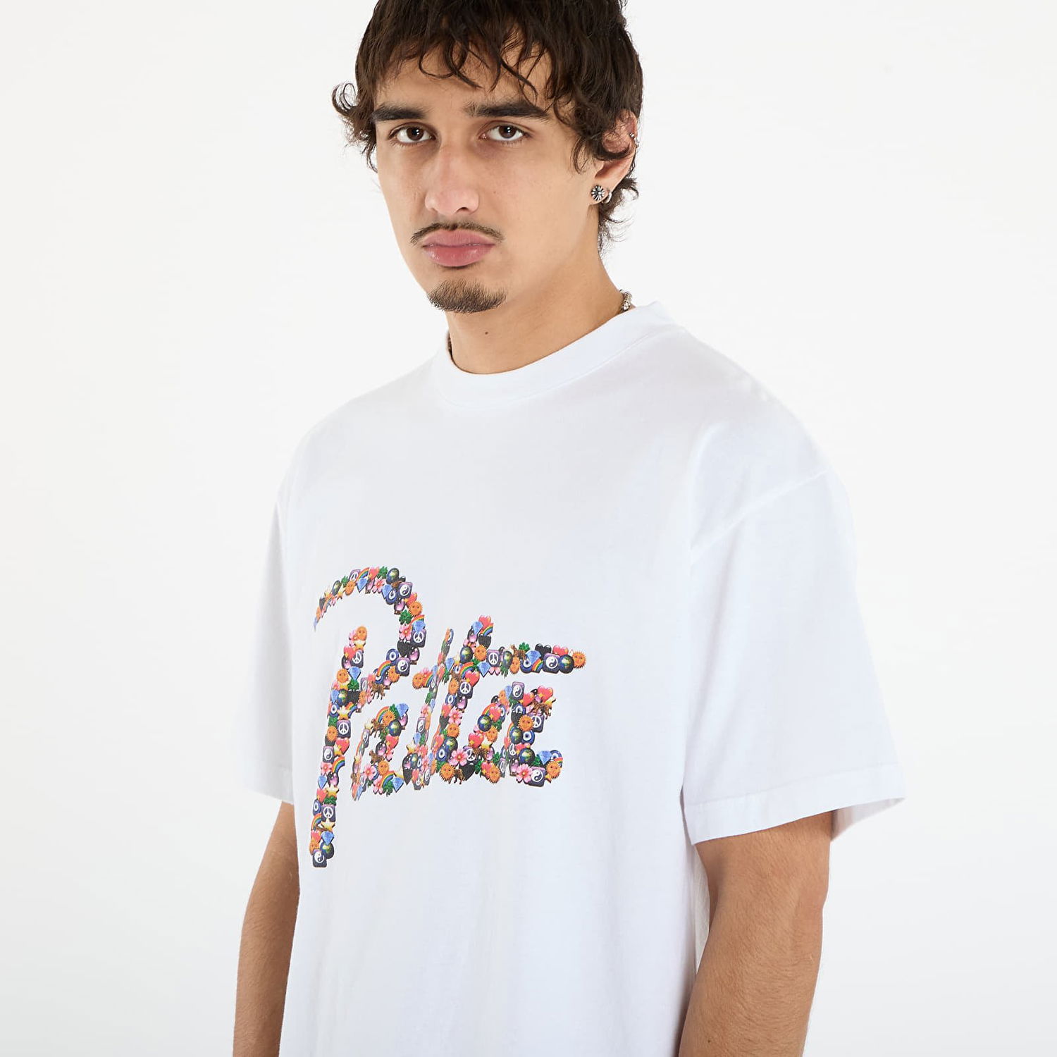 T-shirt Patta T-Shirt Vibes Multicolor Graphic Hvid | POC-AW25-1000-290-0093-002, 1