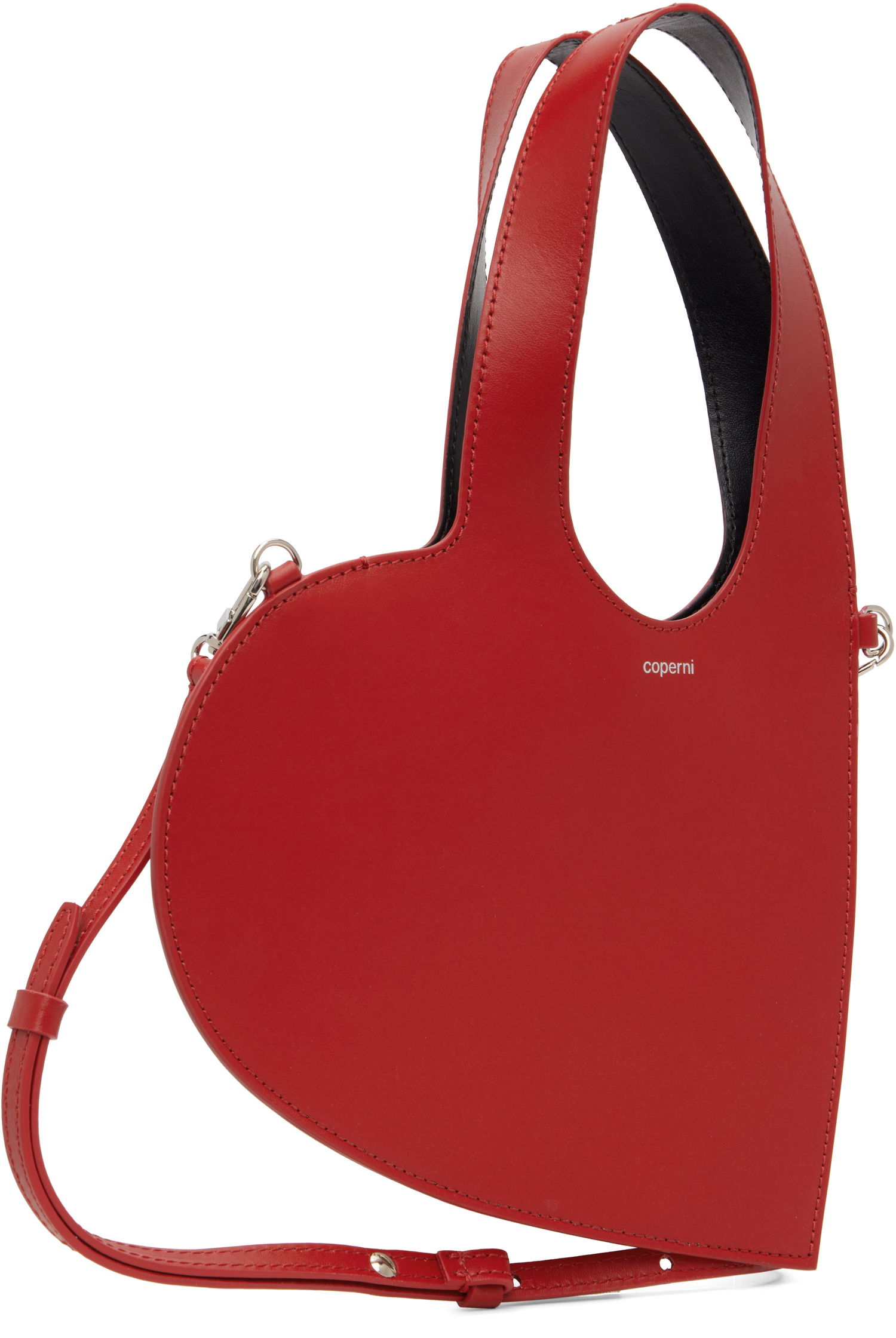 Håndtaske Coperni Coperni Baby Heart Crossbody Tote Rød | COPBA93F6012, 1