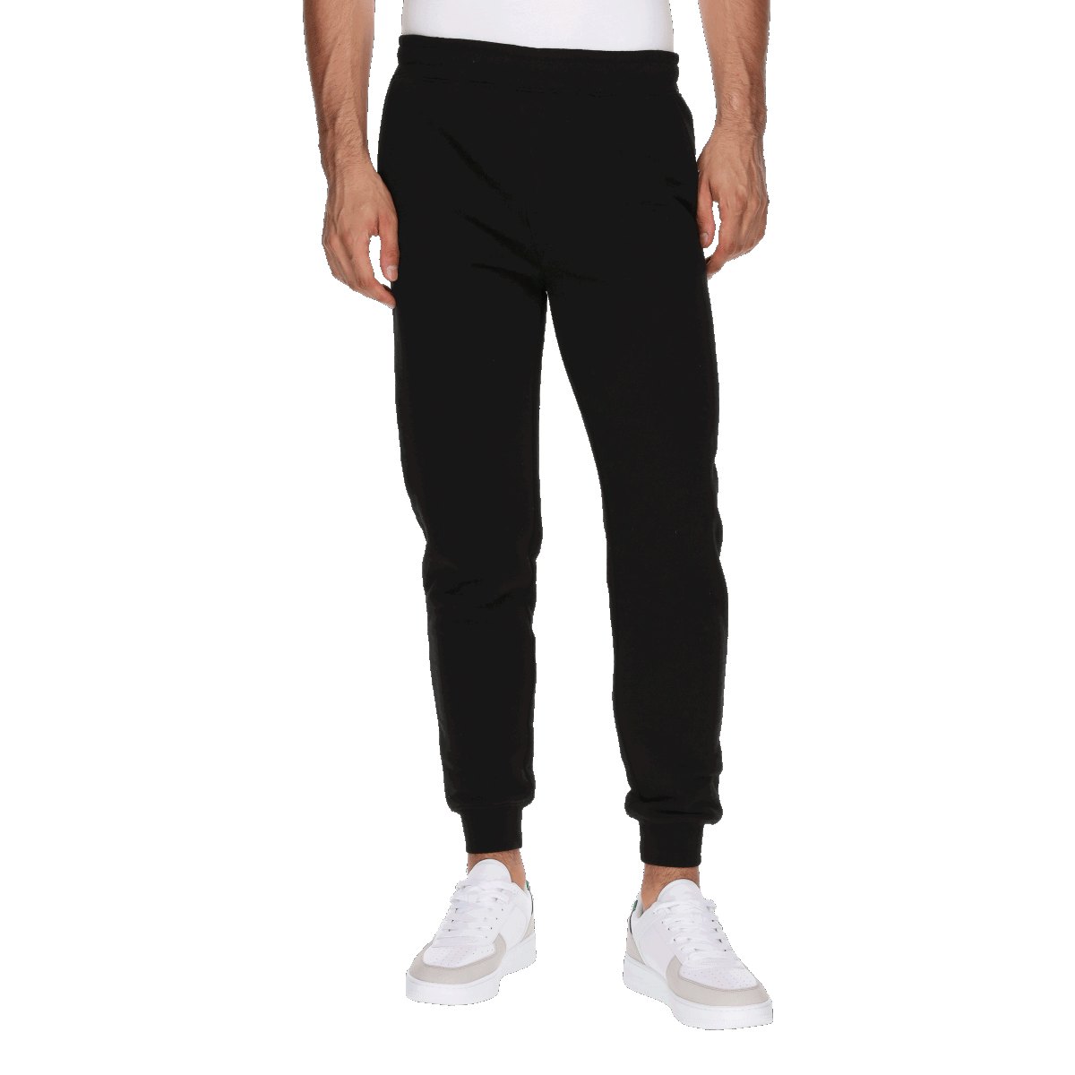 Joggingbukser Champion Champion Tape Cuffed Jogger Pants Sort | CHA243M105-01, 0
