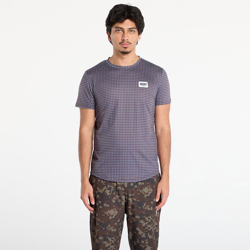 T-shirt Saysky Houndstooth Combat T-Shirt Flerfarvet | OMRSS31C1047