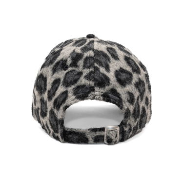 Kasket New Era Cosy Animal Snow Leopard Fleece 9FORTY LA Dodgers Adjustable Hat Grå | 60691313, 3