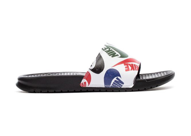 Sneakers og sko Nike Benassi JDI Multi-Color Sort | 631261-035, 0
