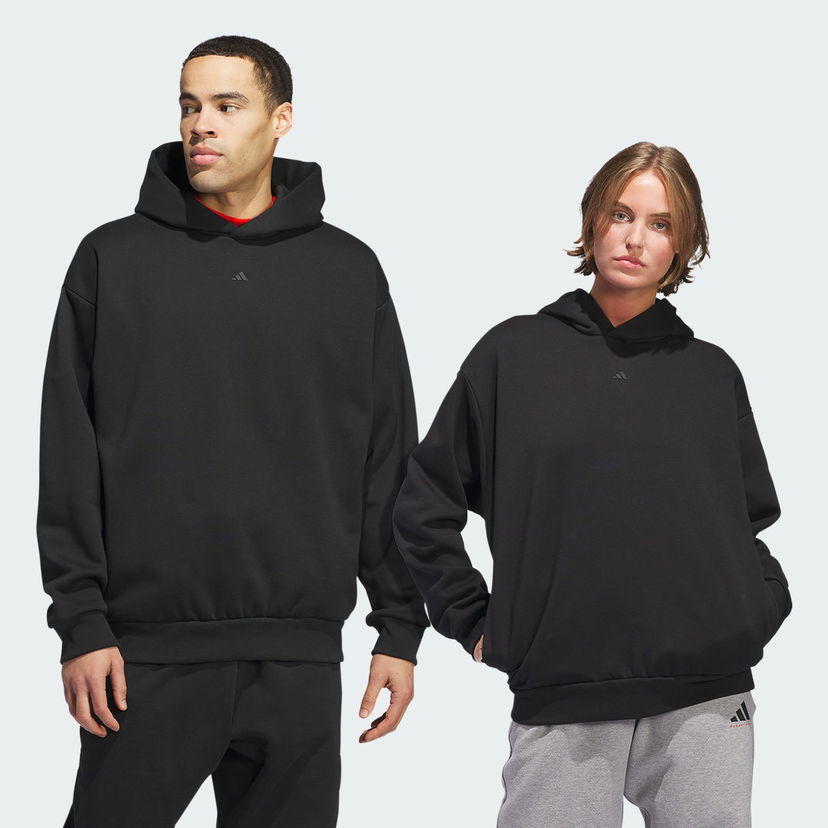 Sweatshirt adidas Performance Basketball Hoodie Sort | IZ4907