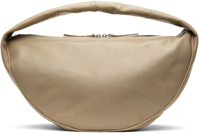 Håndtaske BY FAR BY FAR Maxi Cush Bag Beige | MWBSB022CL034BG038PL