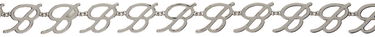 Armbånd Blumarine Silver Logo Chain Belt Metalisk | P422W263A, 0