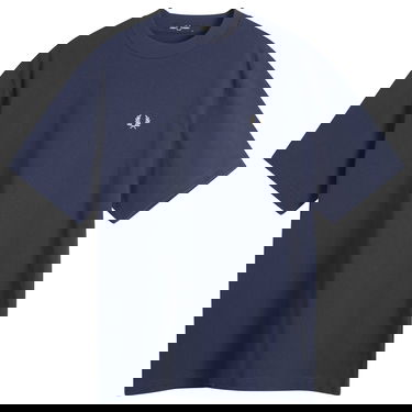 T-shirt Fred Perry Champion Embroidered T-Shirt, Size Large Mørkeblå | M9826-X86, 1
