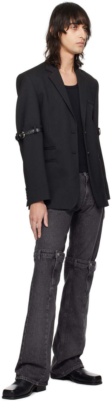 Jeans Coperni Open Knee Jeans Sort | COPP55852MEN, 3