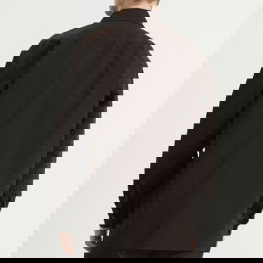 Jakke Dries Van Noten Dries Van Noten Overdyed Double Weave Cotton Shirt Jacket Brun | 252-020792-2101-703, 3