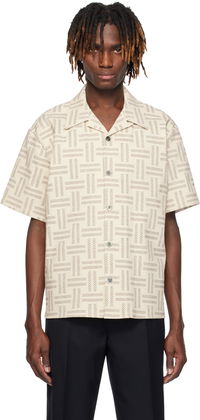 Kenzo Paris 'KENZO Weave' Short Sleeve Shirt