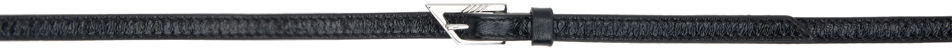Bælter The Attico Attico Pin-Buckle Belt Sort | 247WKE23 L070, 0