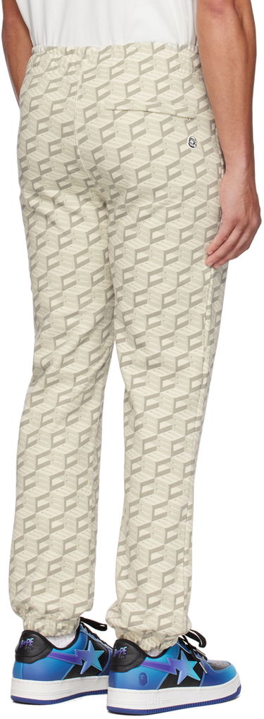 Joggingbukser BILLIONAIRE BOYS CLUB Billionaire Boys Club Printed Sweatpants Beige | B23110, 2