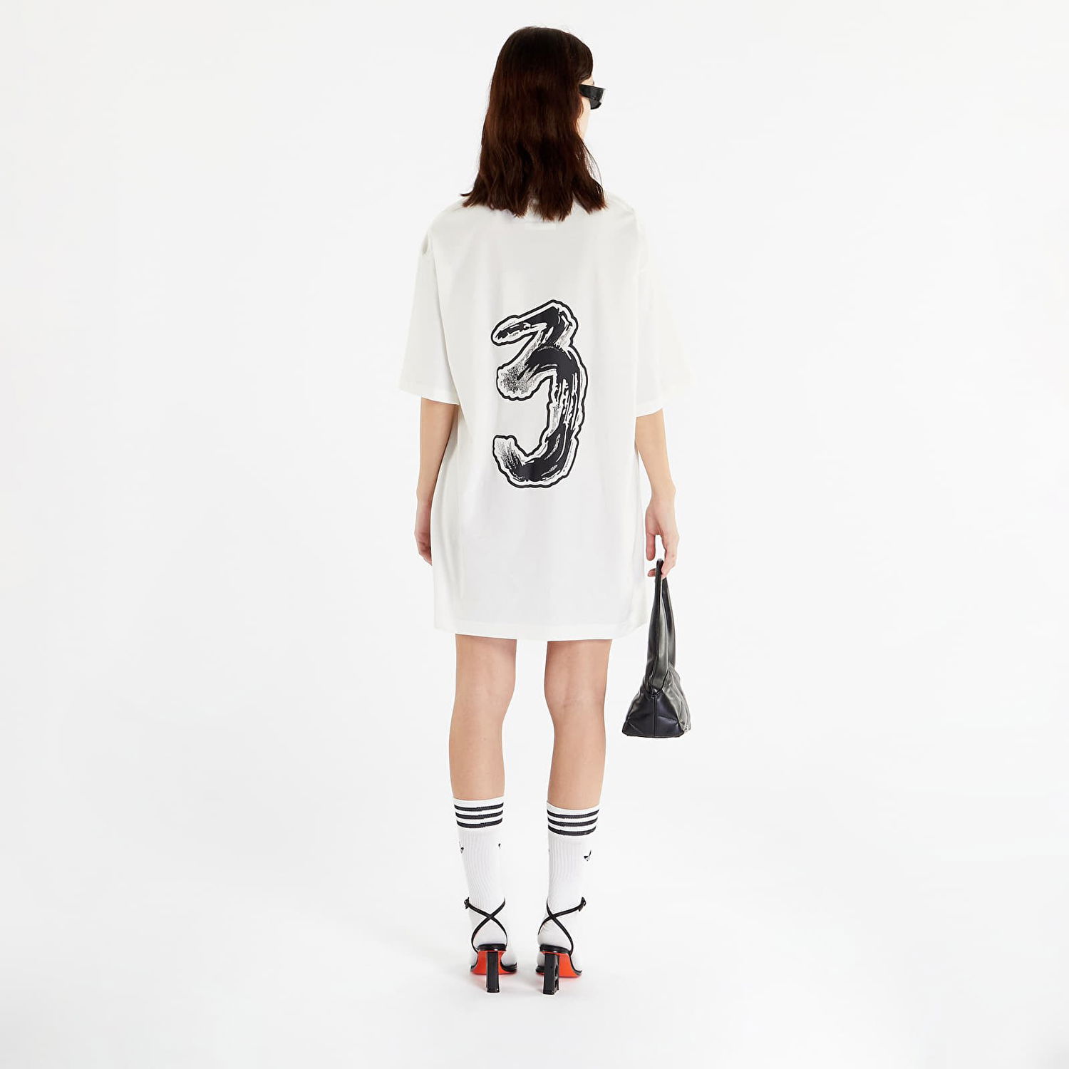 T-shirt Y-3 Graphic Logo T-Shirt Beige | HY1272, 1