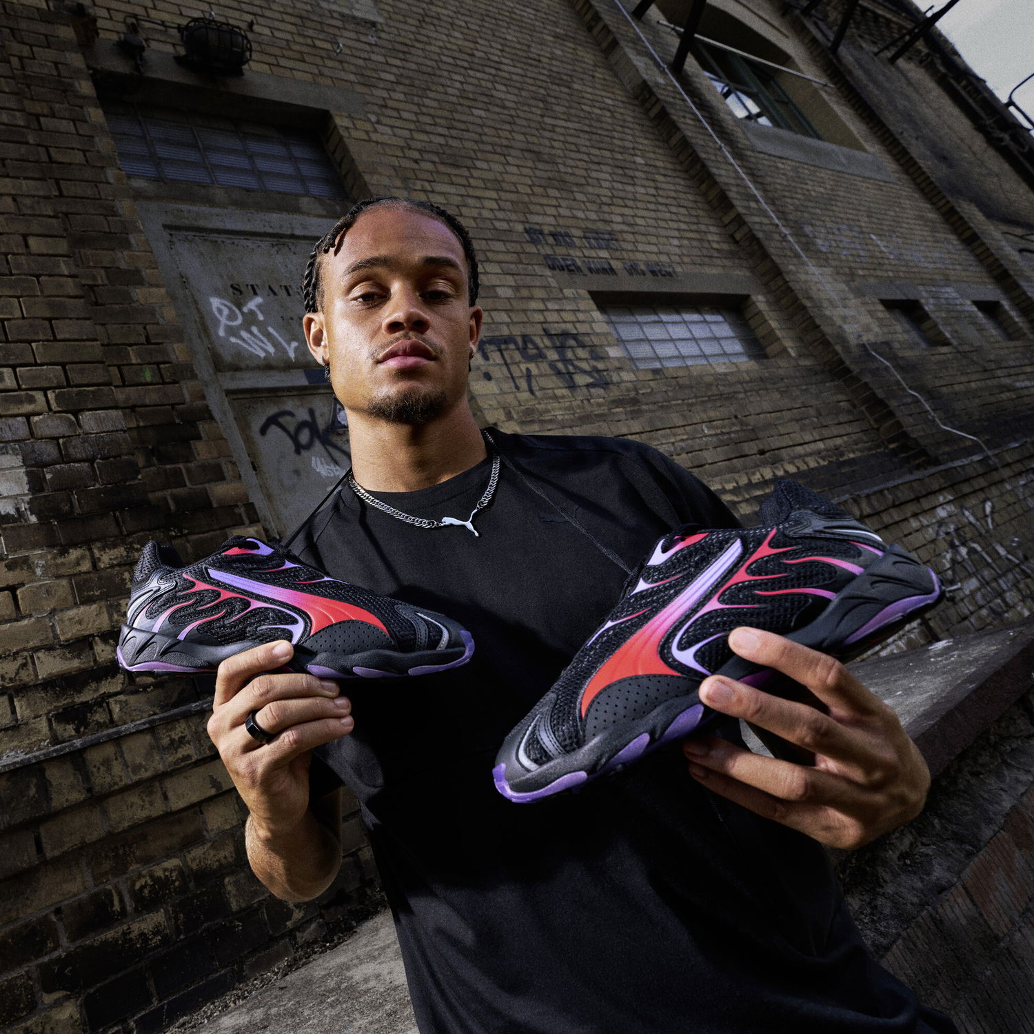 Sneakers og sko Puma Inhale Sort | 401560_02, 1