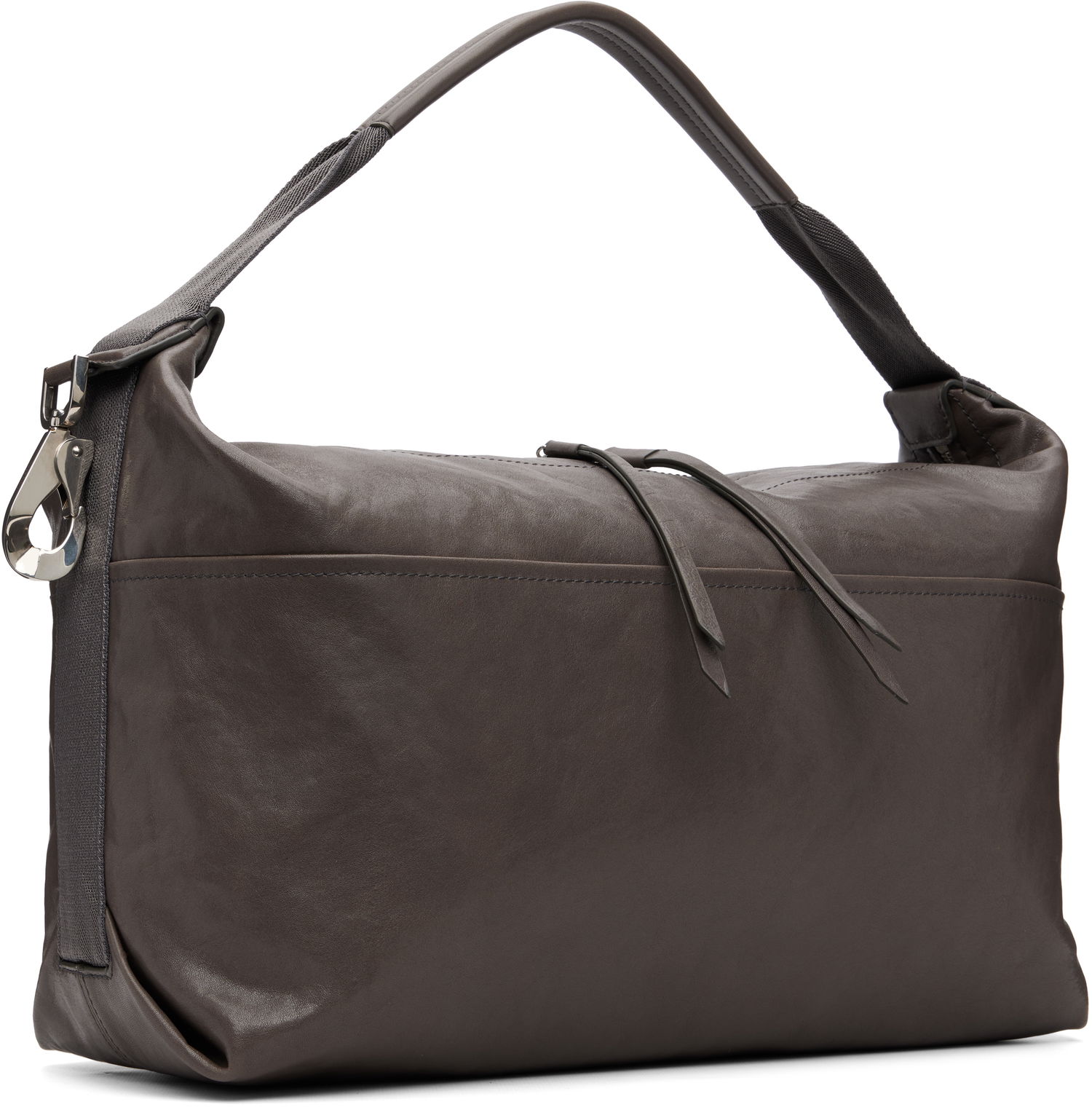 Skuldertaske LEMAIRE Berlingot Leather Shoulder Bag Grå | BG0190 LL0108, 1