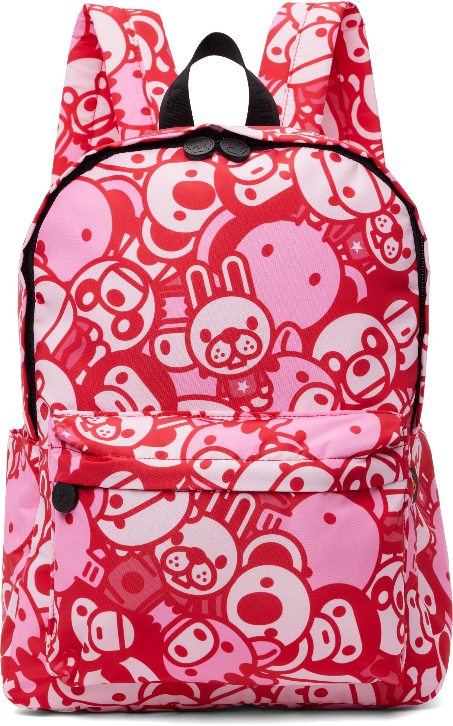 Rygsæk BAPE A Bathing Ape ABC Milo All Friends Medium Backpack Rød | 0MXBGW4274XXO, 0