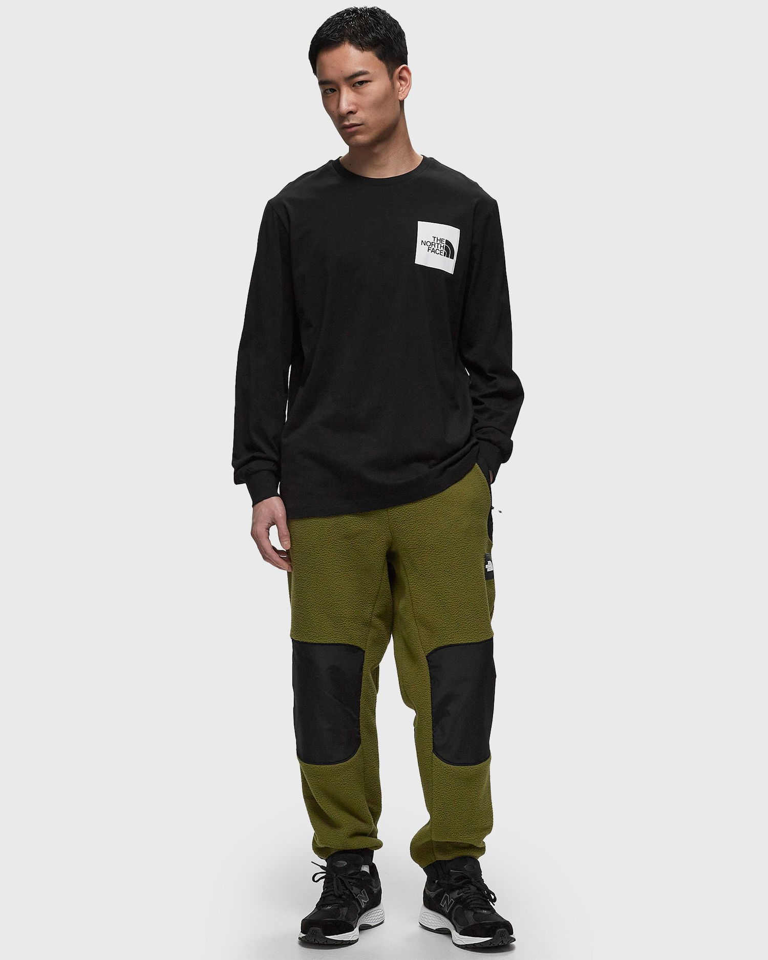 T-shirt The North Face M L/S FINE TEE Sort | NF0A87NCJK31, 1