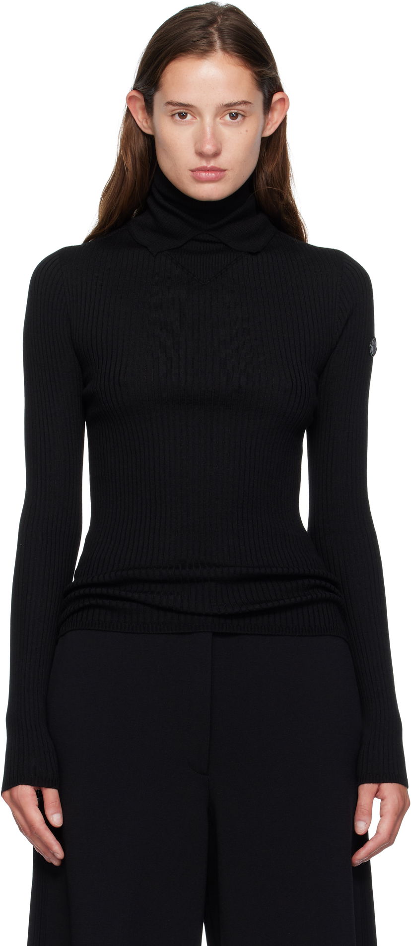 Sweater Moncler Genius x EE72 Wool Turtleneck Sort | K24039F00001M1131