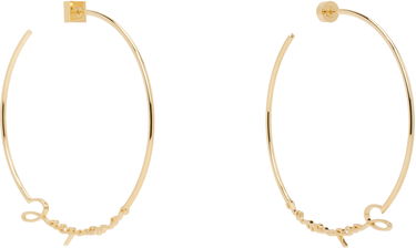 Øreringe Jacquemus Le Papier 'Les Creoles ' Earrings Beige | 22H223JW328-5845, 1