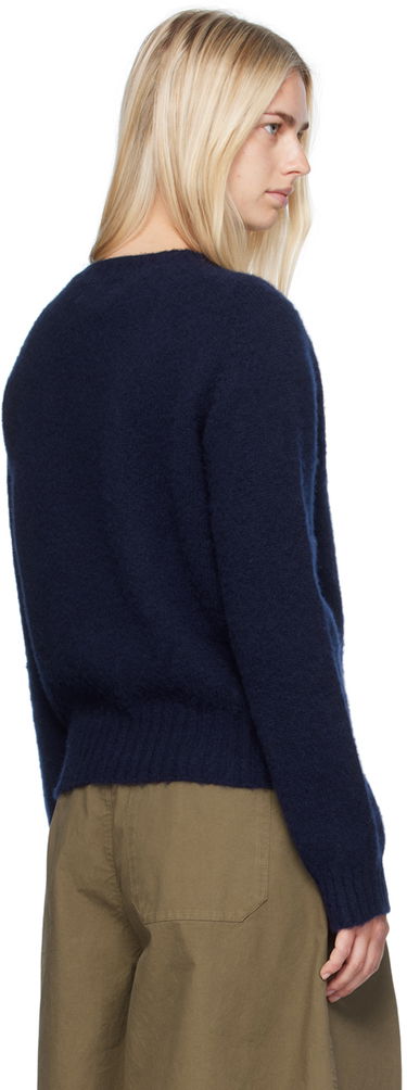 Sweater YMC Jets Sweater Blå | Q8AZB, 2