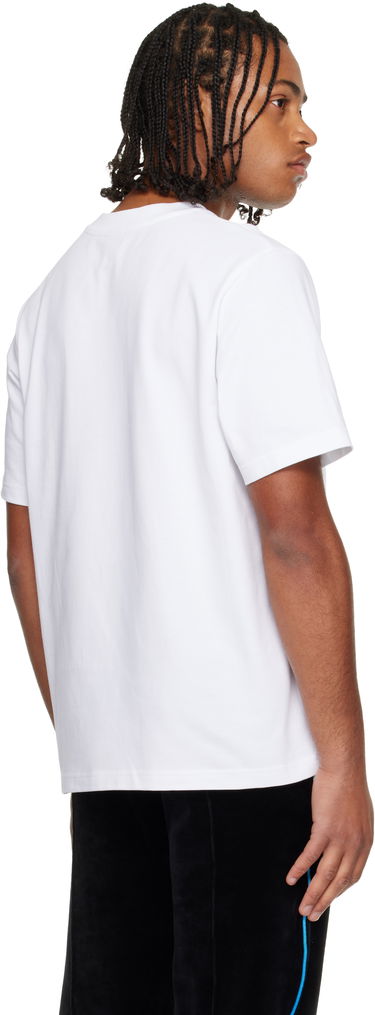 T-shirt Casablanca Casa Way Orange Mascot Graphic T-Shirt Hvid | M-AW25-JTS-001-02, 4