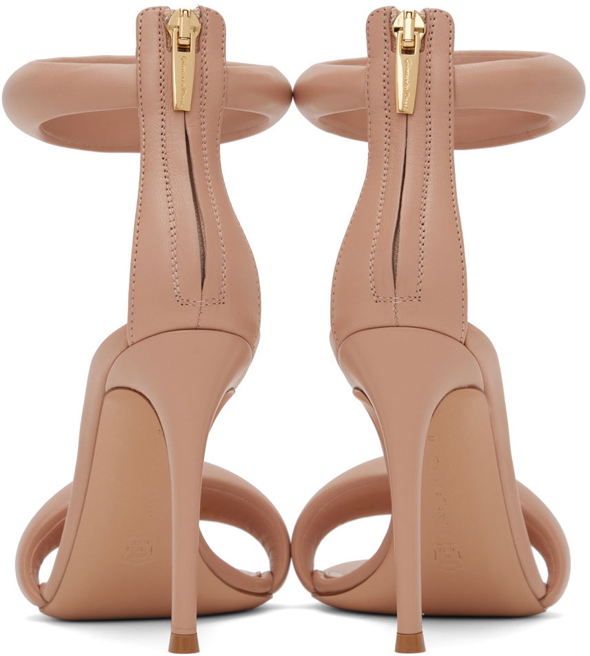Sneakers og sko Gianvito Rossi Bijoux Heeled Sandals Beige | G61635.15RIC.NAP, 1