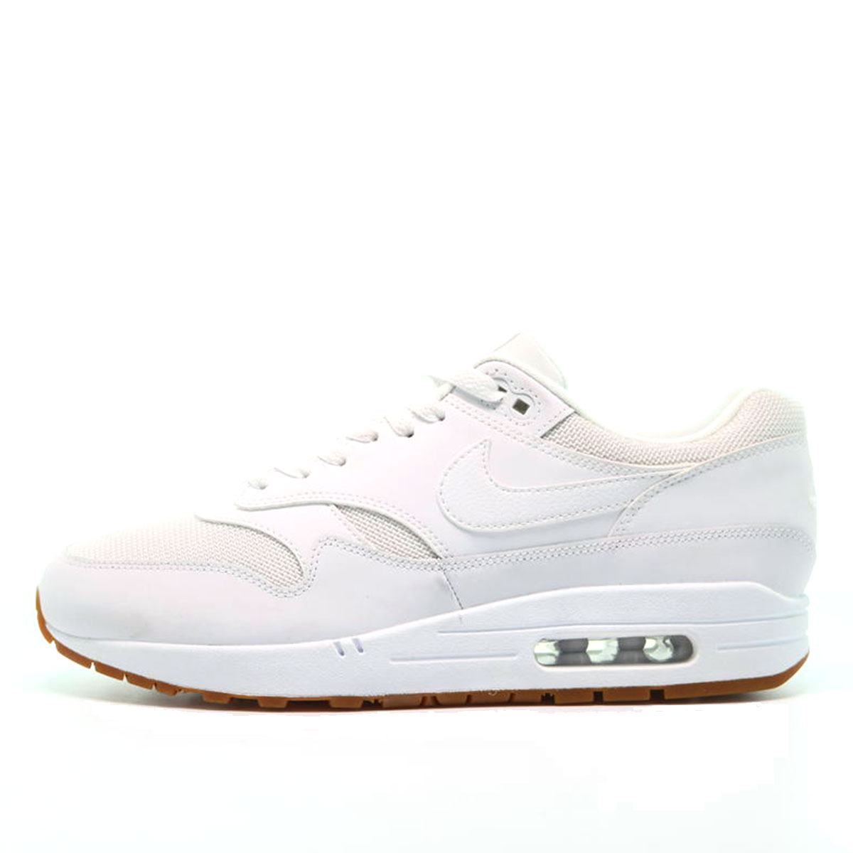 Sneakers og sko Nike Air Max 1 White Gum Sole Hvid | AH8145-109, 1