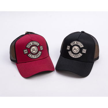 Kasket Von Dutch Von Dutch Trucker MC Logo Cap Bourgogne | VD/0/CAS1/BIK/BOR, 3
