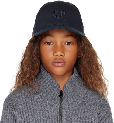 Kasket C.P. Company C.P. Company Kids Embroidered Cap Mørkeblå | 14CKAC045-006288A, 0