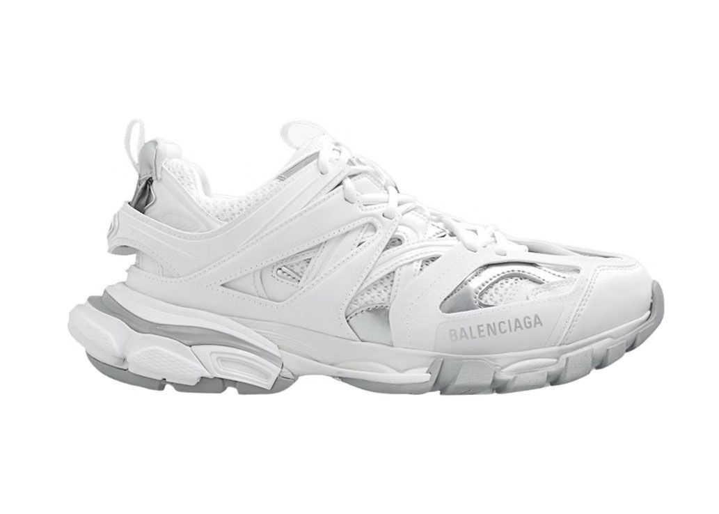 Sneakers og sko Balenciaga Track White Silver Metallic W Hvid | 542436-W2FSC-9081, 0