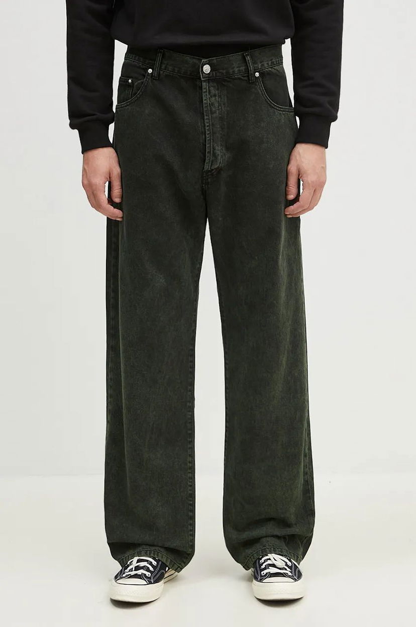 Jeans Aries Acid Wash Batten Jeans Grøn | AR3131302