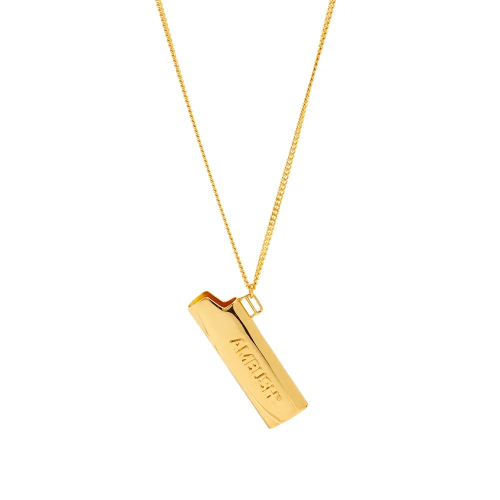 Halskæde Ambush Lighter Case Necklace Gold Metalisk | BMOB099F22BRA0017600, 0