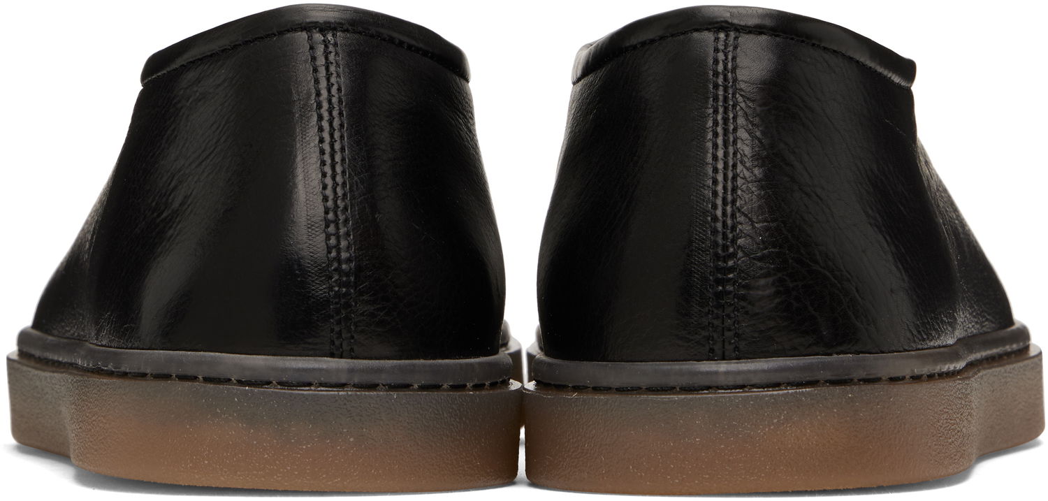 Tøj LEMAIRE Lemaire Linoleum Piped Loafers Sort | FO0099 LL0003, 1