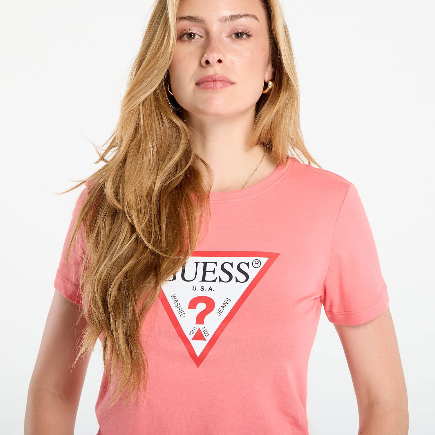 T-shirt GUESS GUESS Original Tee T-Shirt Lyserød | W1YI1BI3Z14-A60R, 1