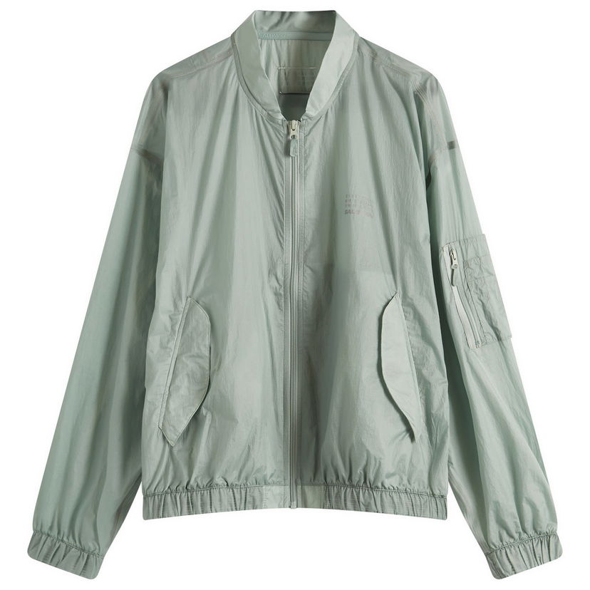 Bomberjakke Maison Margiela MM6 x Salomon Sports Jacket, Size Large Grøn | SH0AM0056-M35418-700