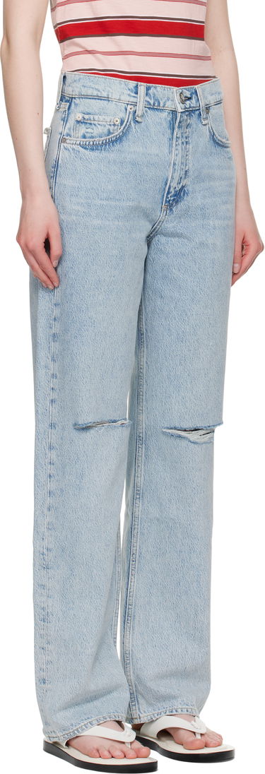 Jeans rag & bone rag & bone Shea Relaxed High Rise Jeans Blå | WDD25P1006RGCH, 1