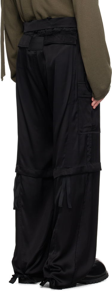 Cargo bukser Ottolinger Ottolinger Baggy Cargo Pants Sort | 111-200111-01, 2