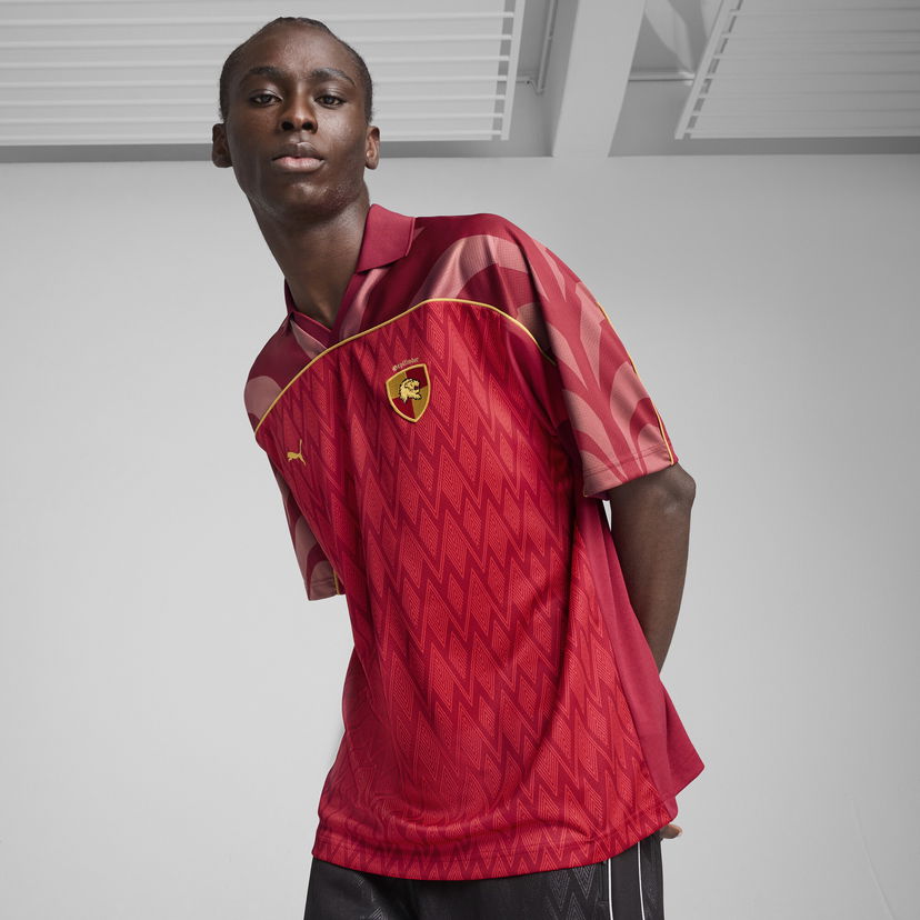 Polo skjorte Puma PUMA x HARRY POTTER Relaxed Fit Football Jersey Rød | 630096_13