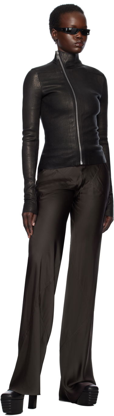 Sweater Rick Owens Rick Owens Hollywood Gary Leather Jacket Sort | RP01E7701 LSV, 3