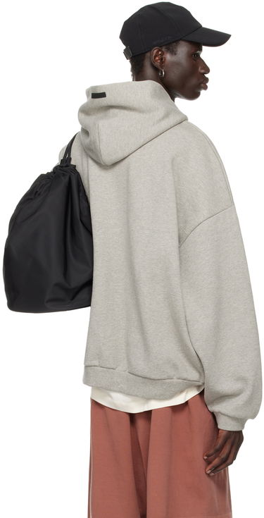 Sweatshirt Fear of God Designer Logo Hoodie Grå | 192BT246251F, 2