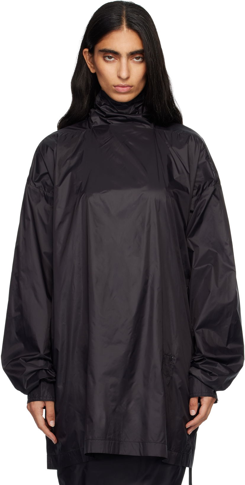 Vindjakke Rick Owens Rick Owens DRKSHDW Concordians Jumbo Turtleneck Sort | DS02E7505 NP